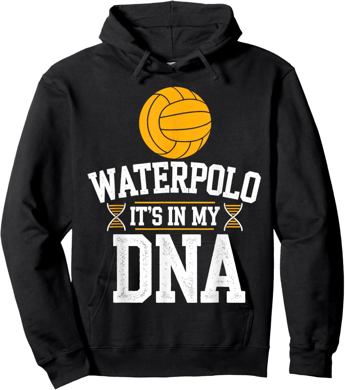 Funny Water Polo Art Women Gag Water Polo Player Hoodie - Hoodie | Black