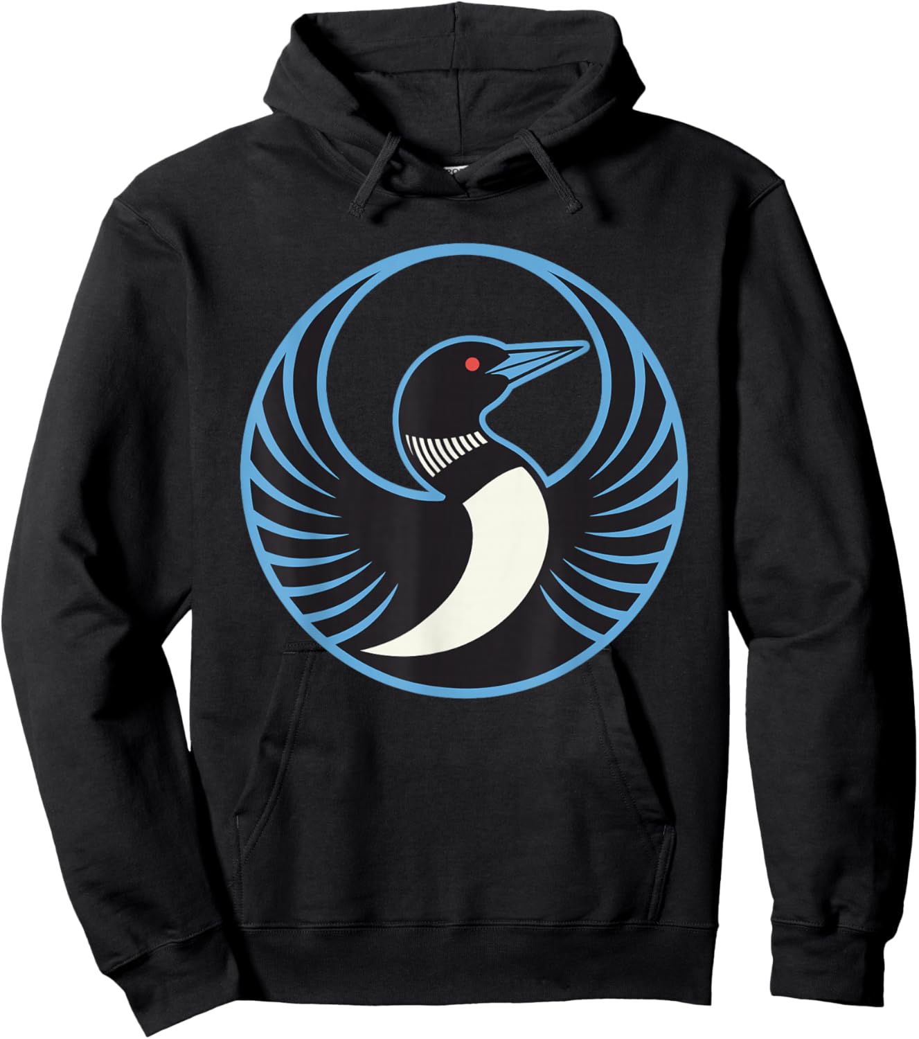Minnesota Rebel Loon Hoodie - Hoodie | Black