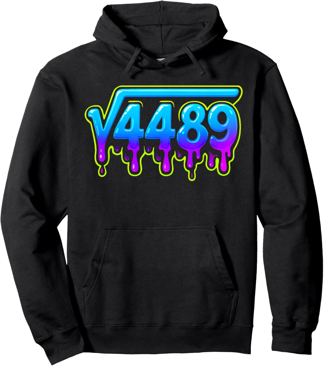 67 Ice Meme Square Root 4489 Slang Math Teacher Hoodie - Hoodie | Black