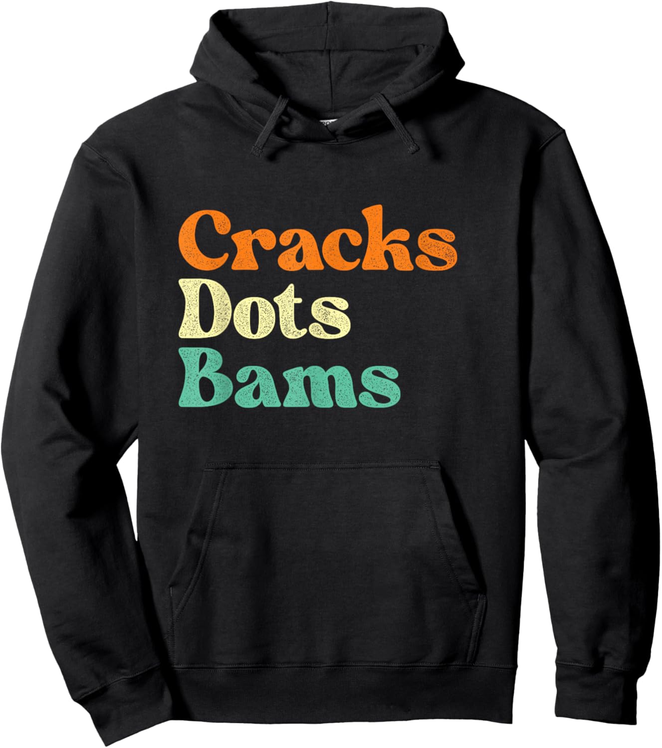 Cracks Dots Bams - Mahjong Lover Mah Jong Player Hoodie - Hoodie | Black