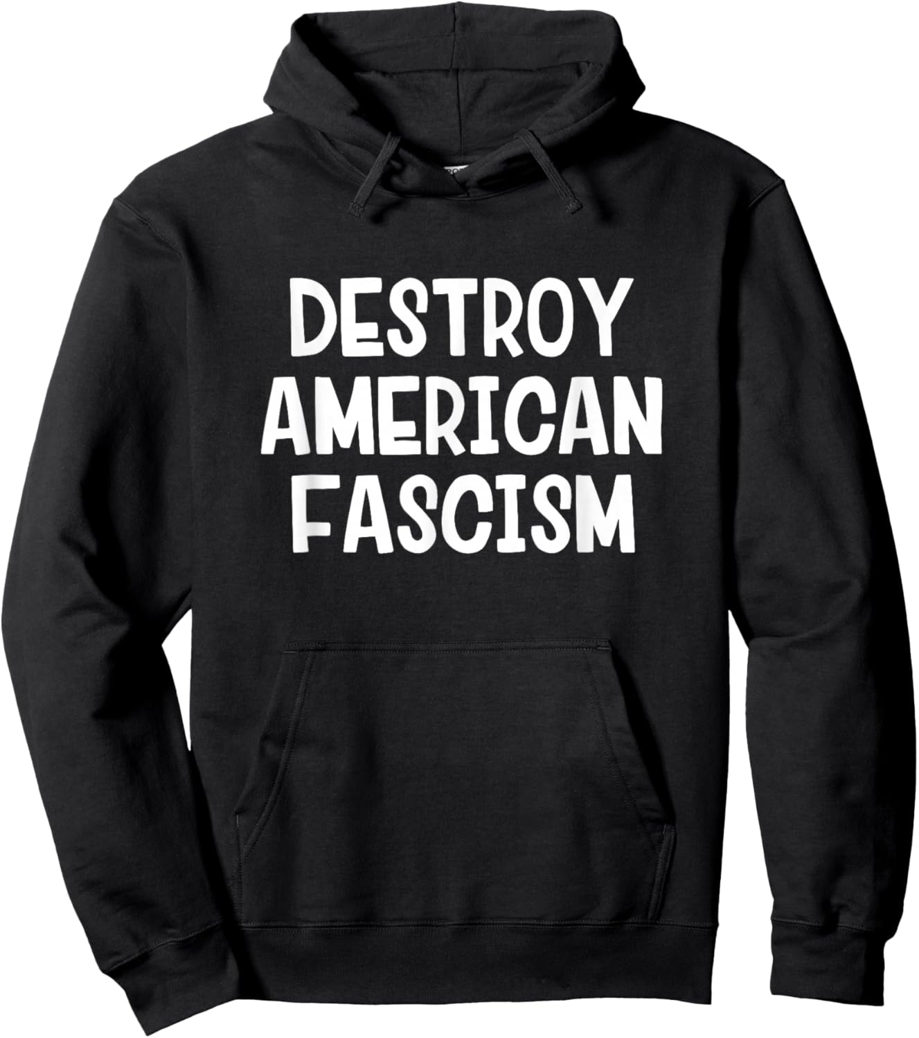 T-Shirt Hoodie - Hoodie | Black