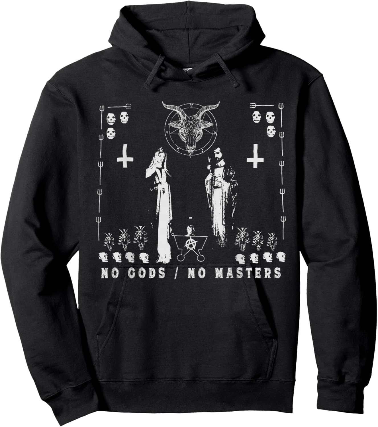 Ni Dieu Ni Maitre | No Gods No Masters Hoodie - Hoodie | Black
