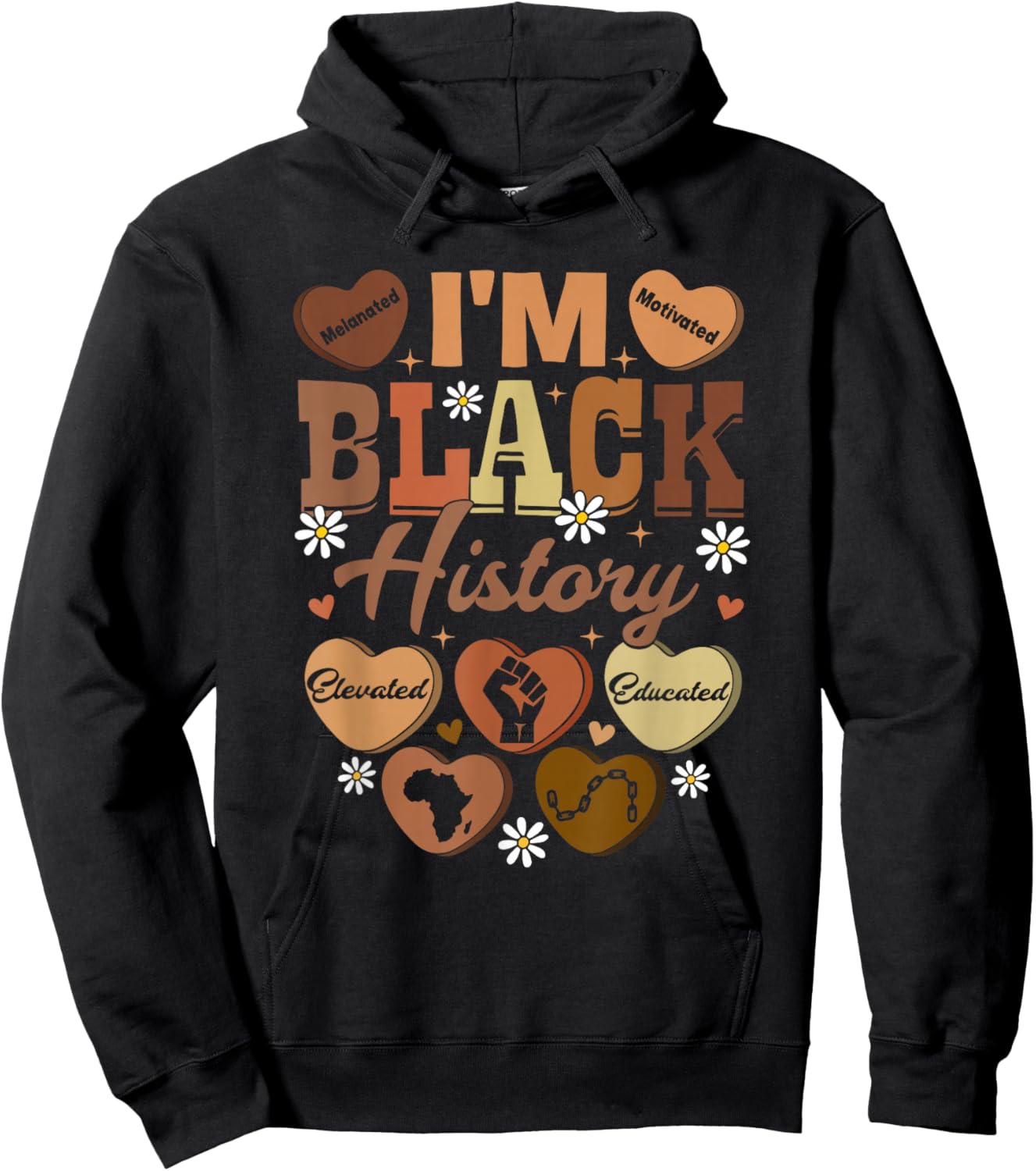 African Hoodie - Hoodie | Black