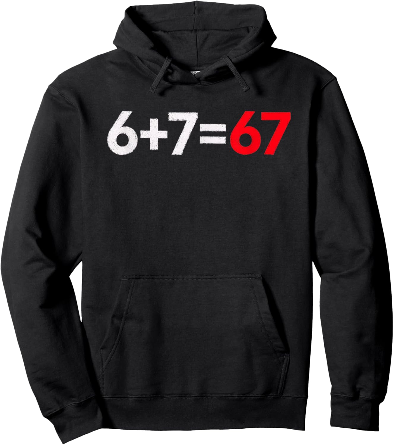 67 Shirt, Funny Shirts 67 Kid Meme six Seven Graphic Hoodie - Hoodie | Black