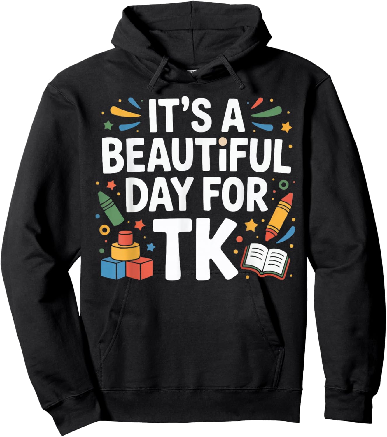 Transitional Kindergarten Preschool Education TK Squad Hoodie - Hoodie | Black