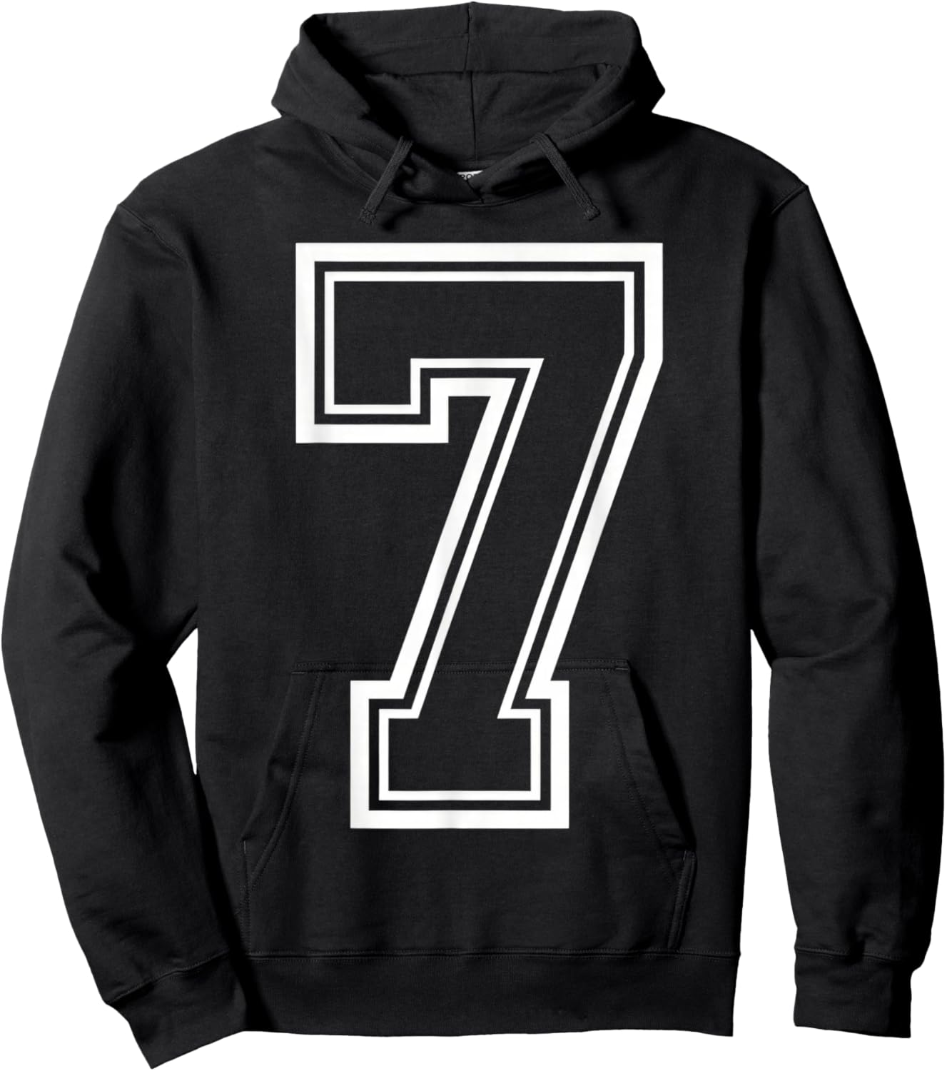 Couple Number 6 7 Meme Saying 6 7 Six Seven Hoodie - Hoodie | Black