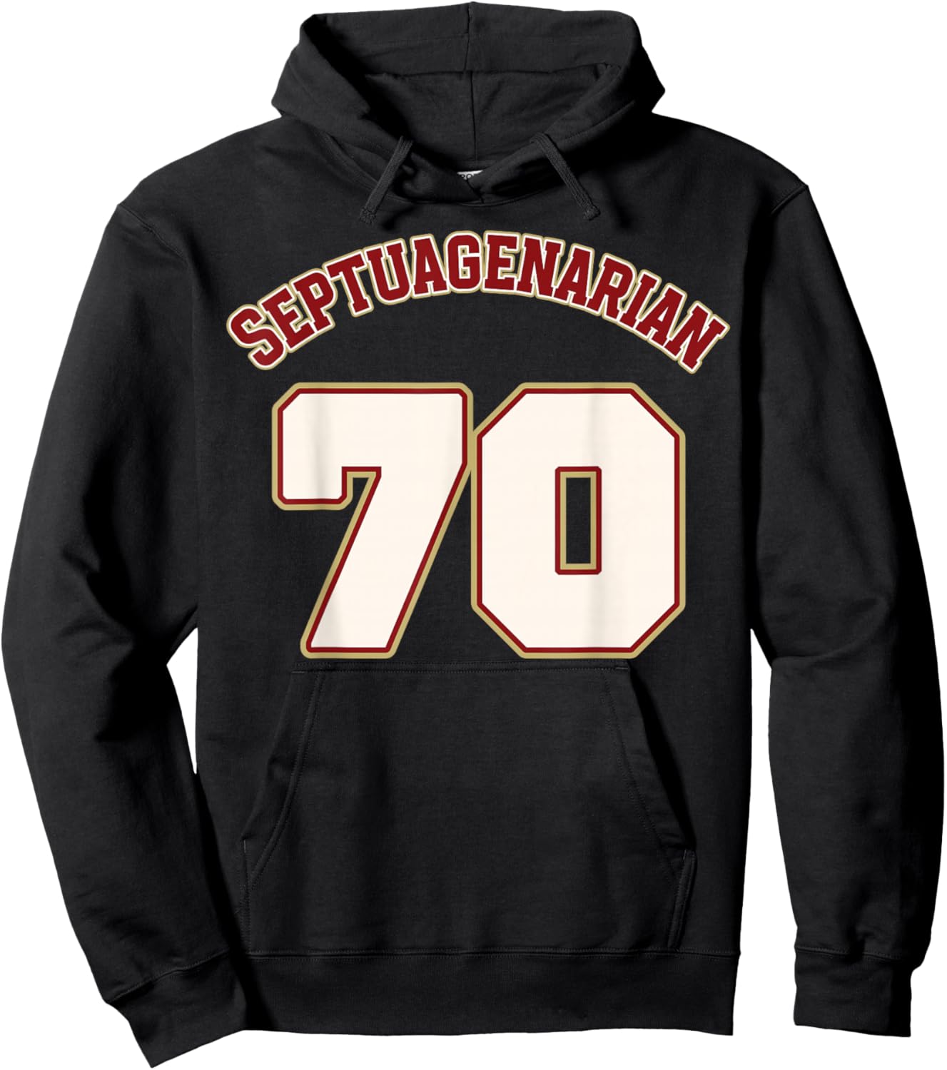 Legionary 70th Birthday Septuagenarian Hoodie - Hoodie | Black