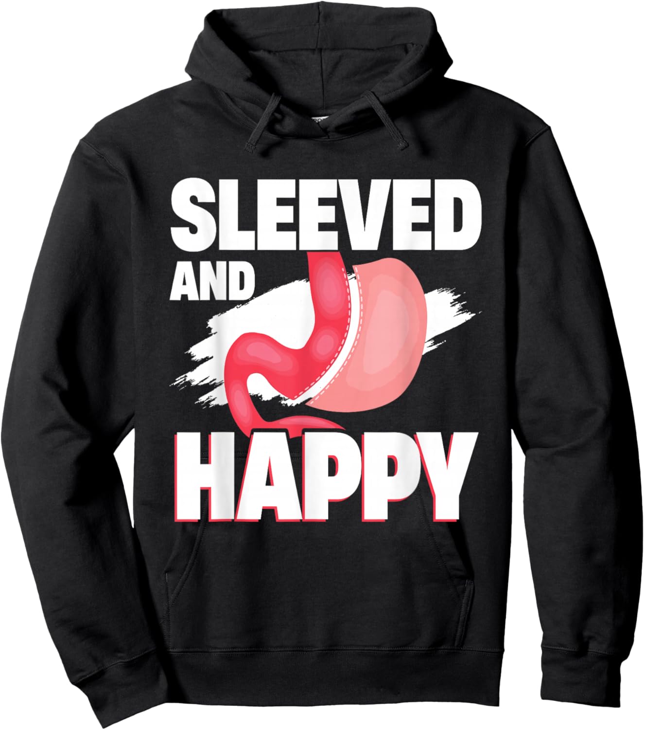Bariatric Surgery, Gastric Bypass, Weight Loss Appreciation Hoodie - Hoodie | Black