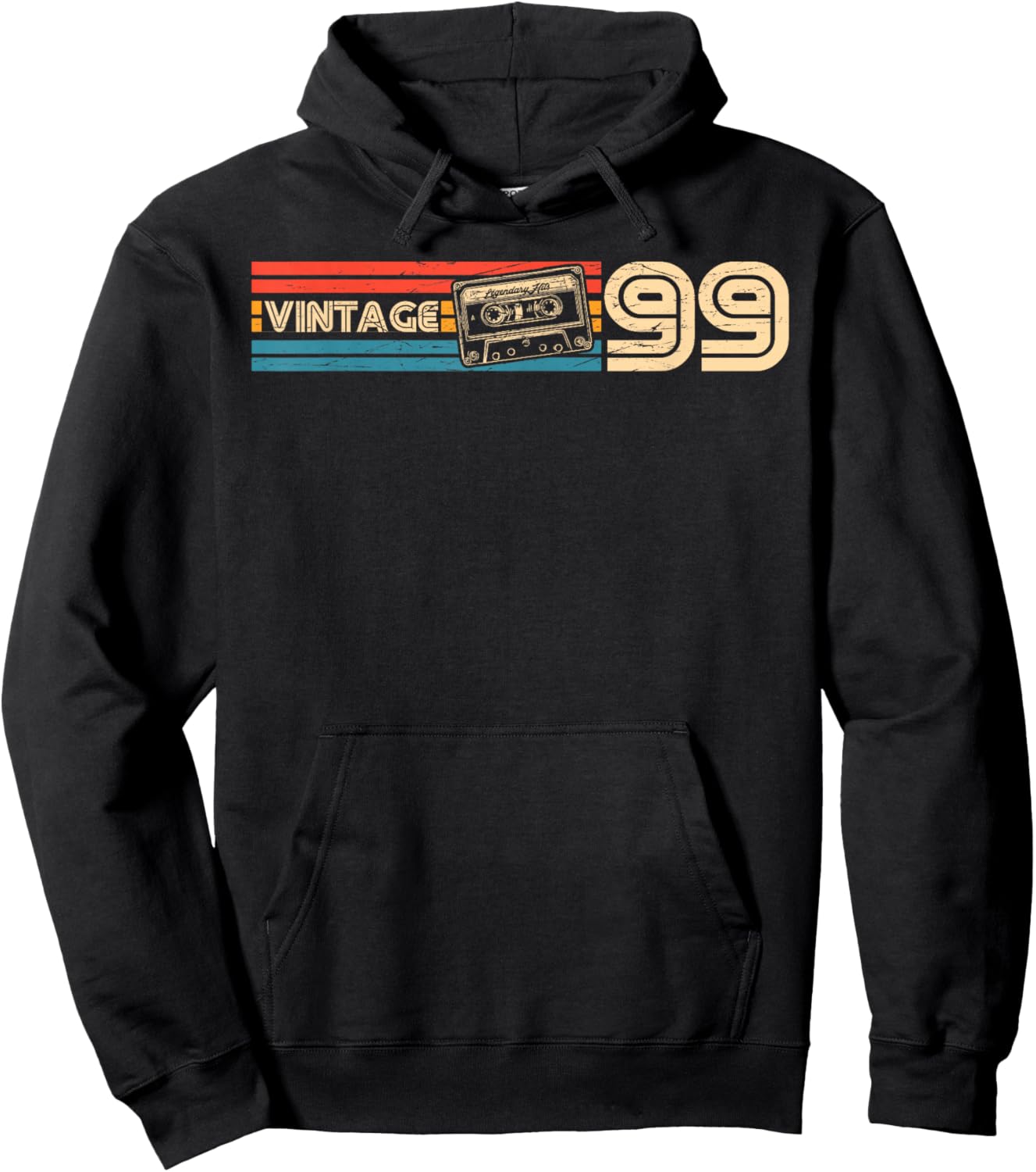27th Birthday Retro Vintage 1999 Men Women Hoodie - Hoodie | Black