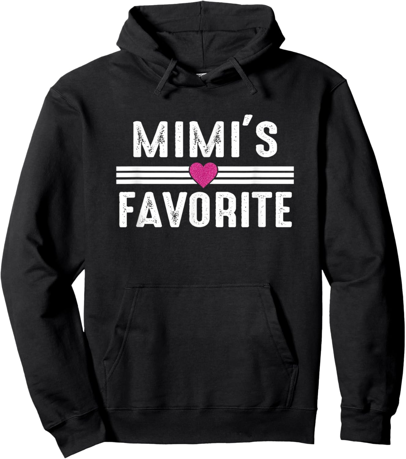 Mimi's Favorite Hoodie - Hoodie | Black