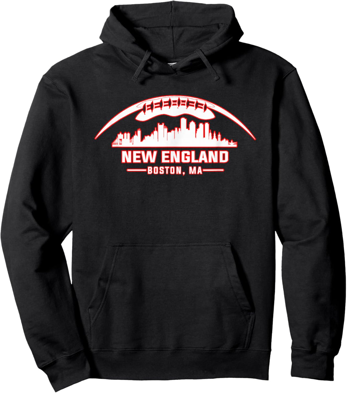 T-Shirt Hoodie - Hoodie | Black