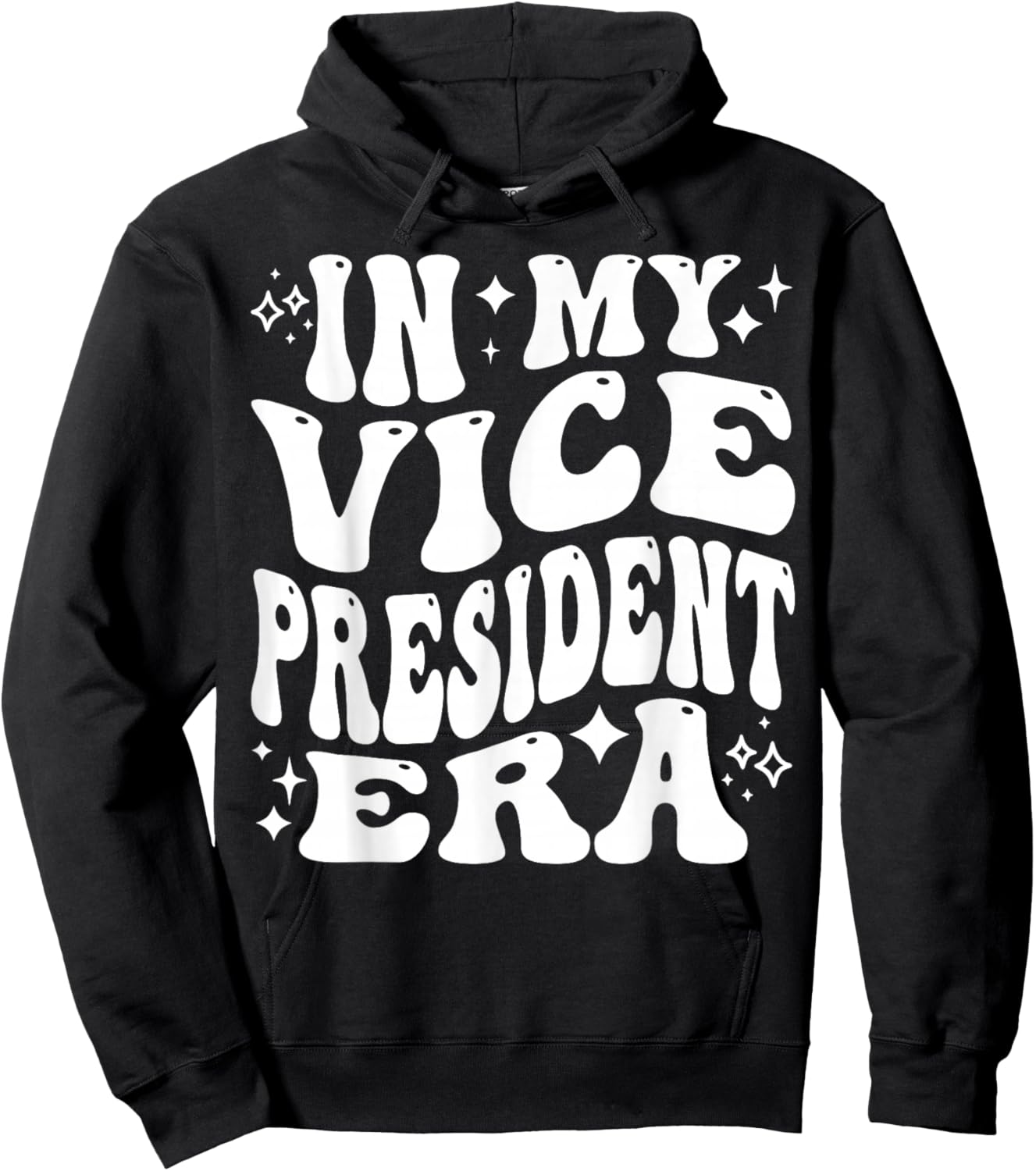 in My Vice President Era, Funny VP Club Officer Leader Hoodie - Hoodie | Black