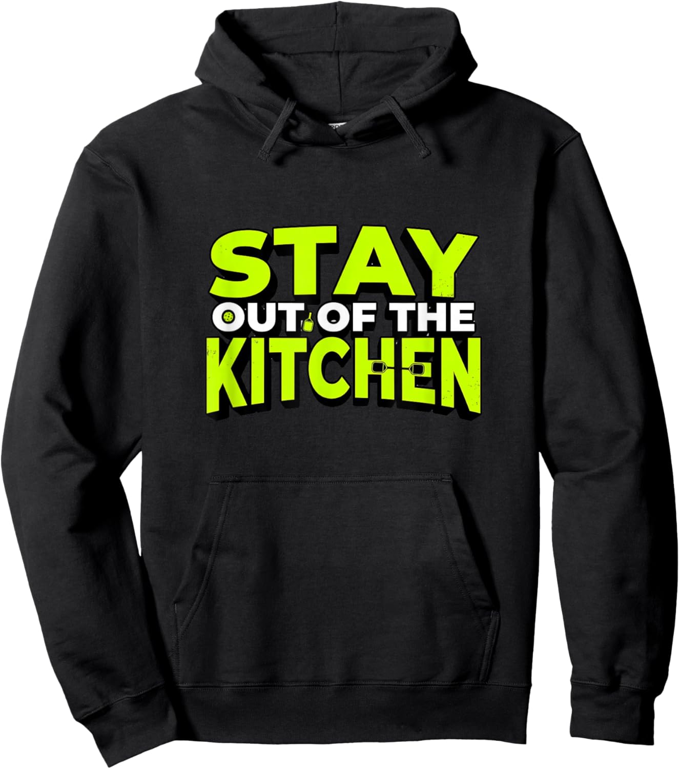 Pickleball - Stay Out of The Kitchen Hoodie - Hoodie | Black