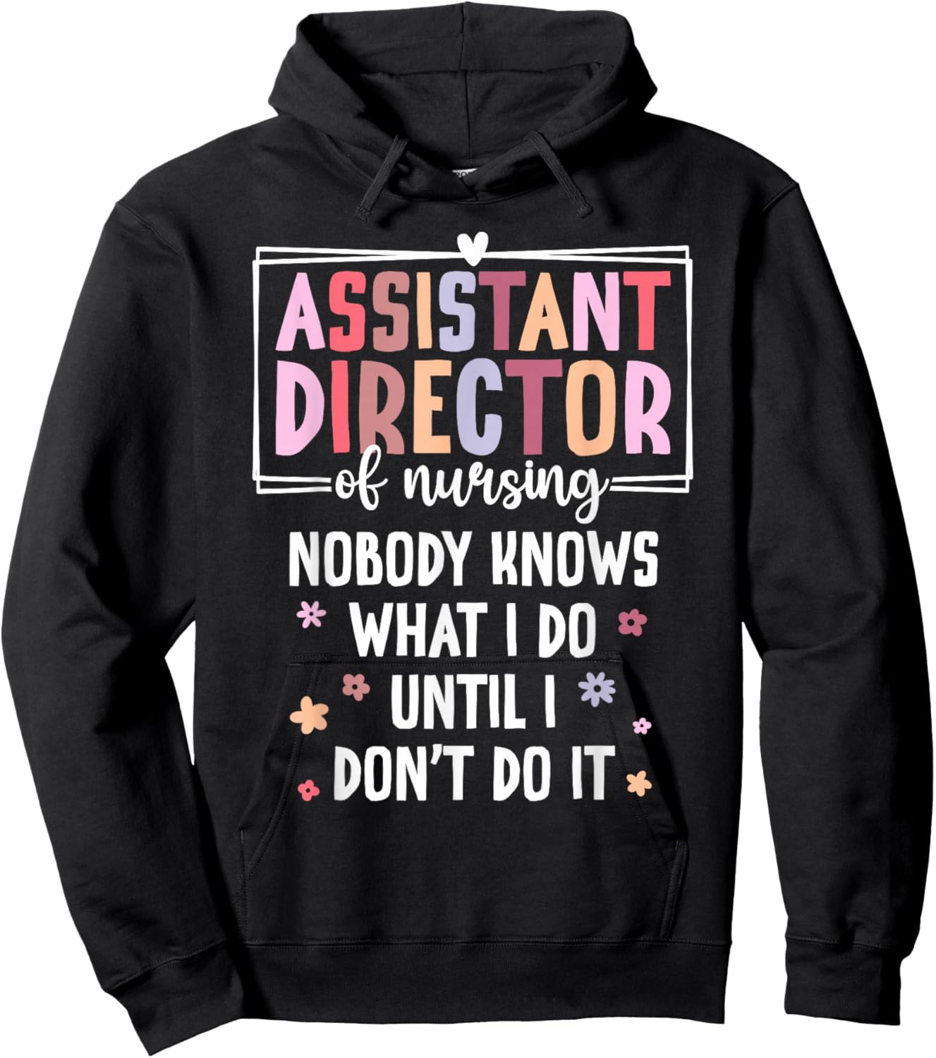 Assistant Director of Nursing Funny ADON Hoodie - Hoodie | Black