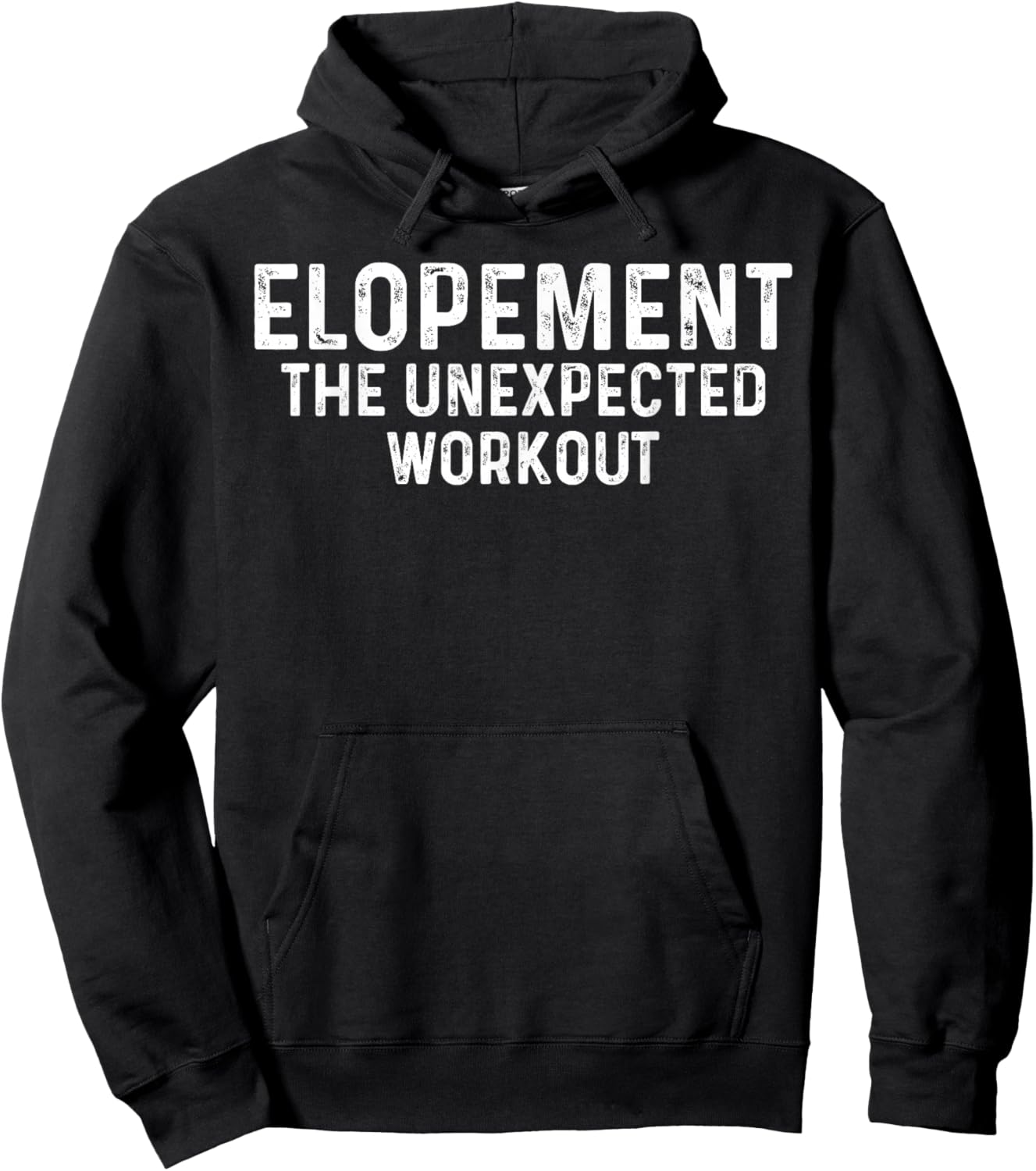 Elopement The Unexpected Workout Retro Autism Awareness Hoodie - Hoodie | Black