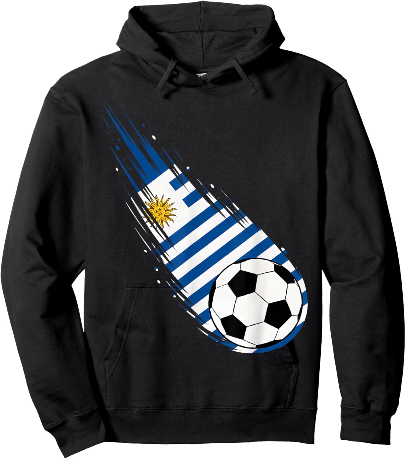 Uruguay Flag Graphic Uruguay Pride Heritage Hoodie - Hoodie | Black