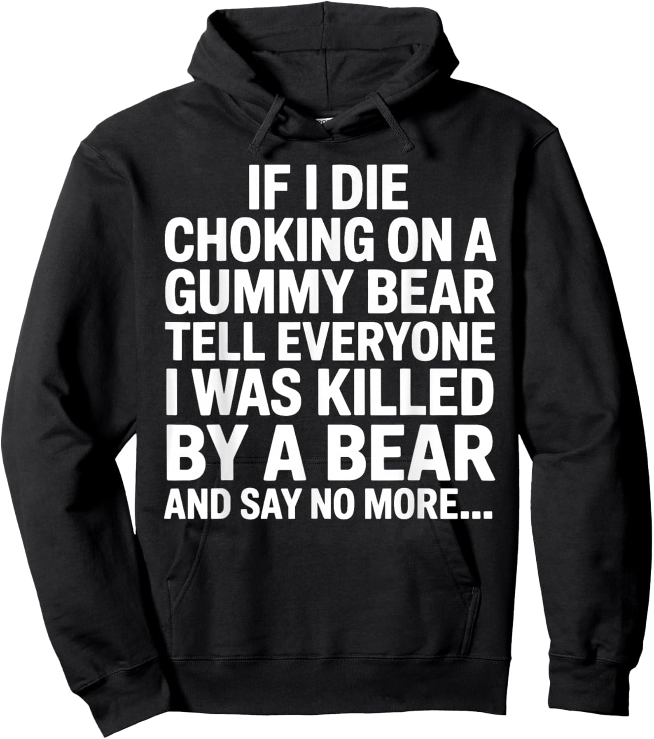 Funny Gummy Bear Design Women Kids Gummy Bear Lovers Hoodie - Hoodie | Black