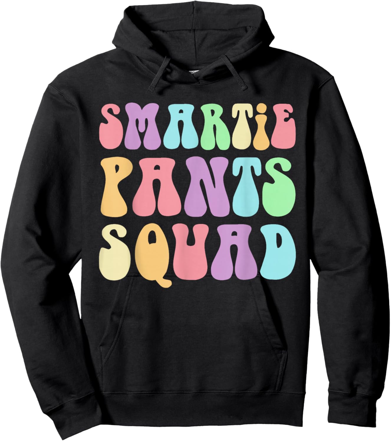 Little Miss Smartie Pants Squad Smarty Costume Smarter Kids Hoodie - Hoodie | Black