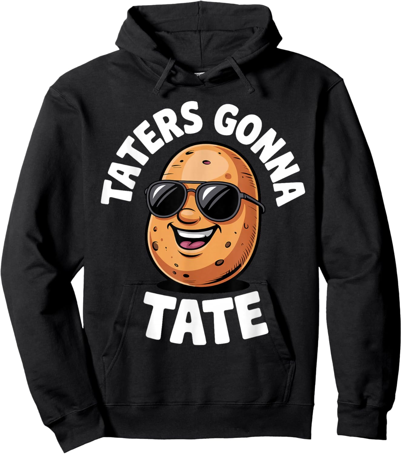 Cool Potato Novelty Women Potato Gag Potato Lover Hoodie - Hoodie | Black