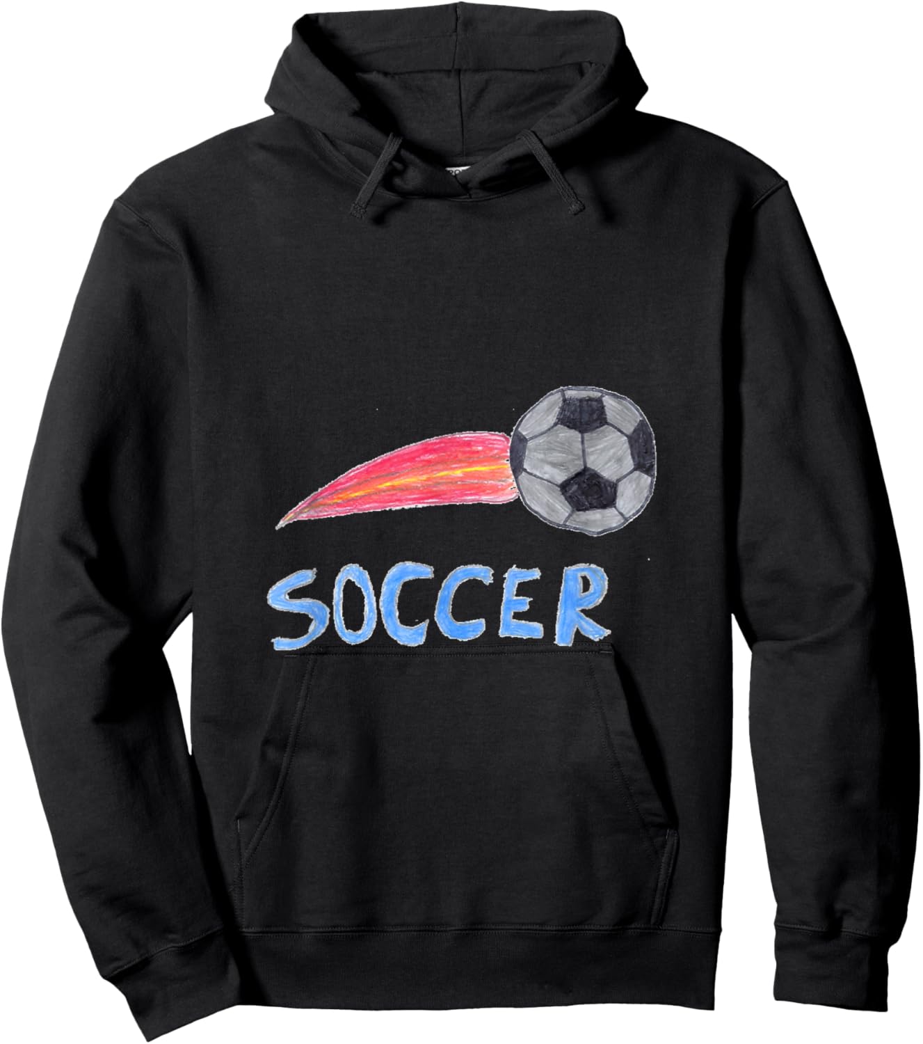 Soccer Ball Hoodie - Hoodie | Black