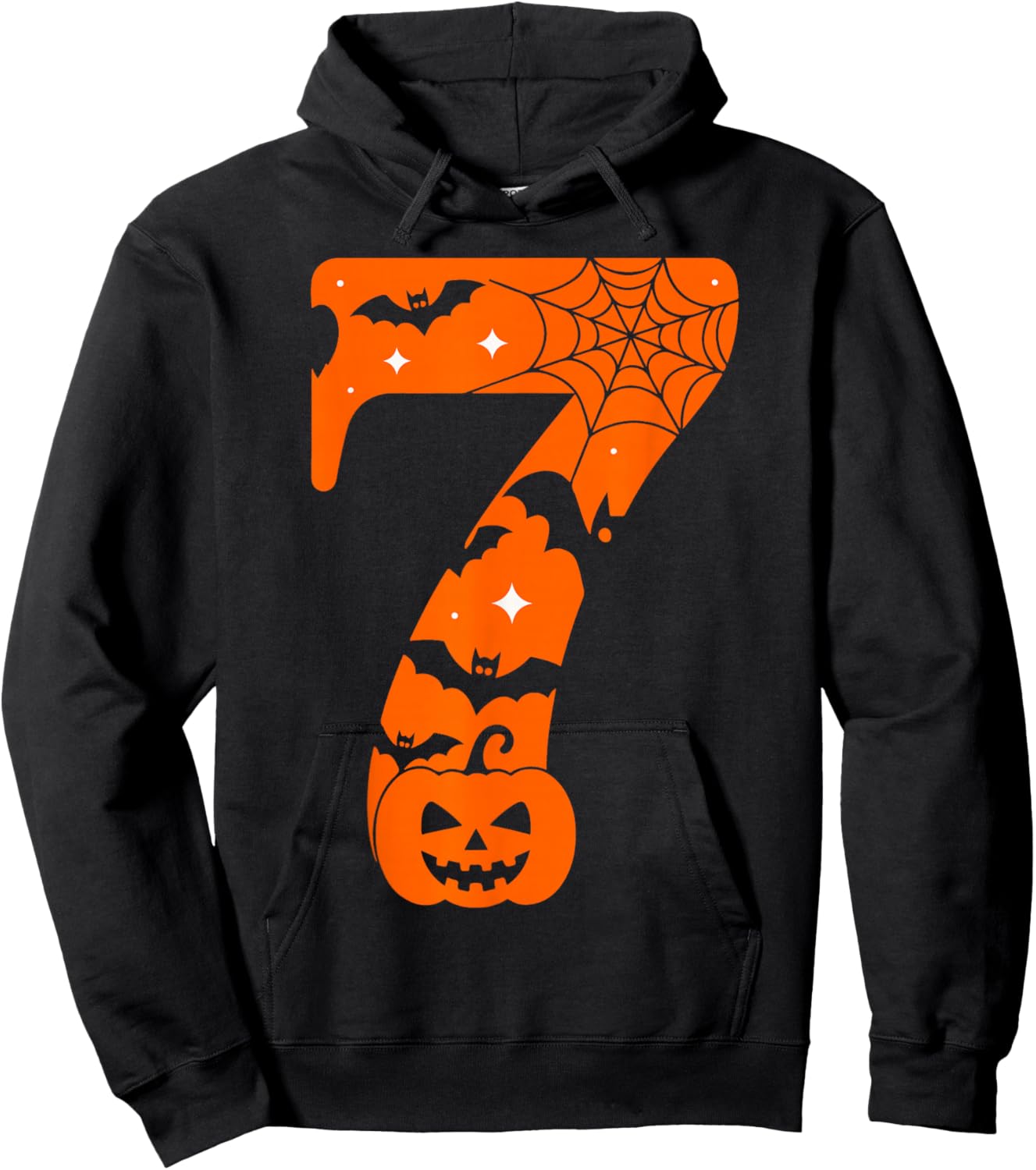 Couple Halloween Costume 6 7 Rizz Six Seven Meme Hoodie - Hoodie | Black