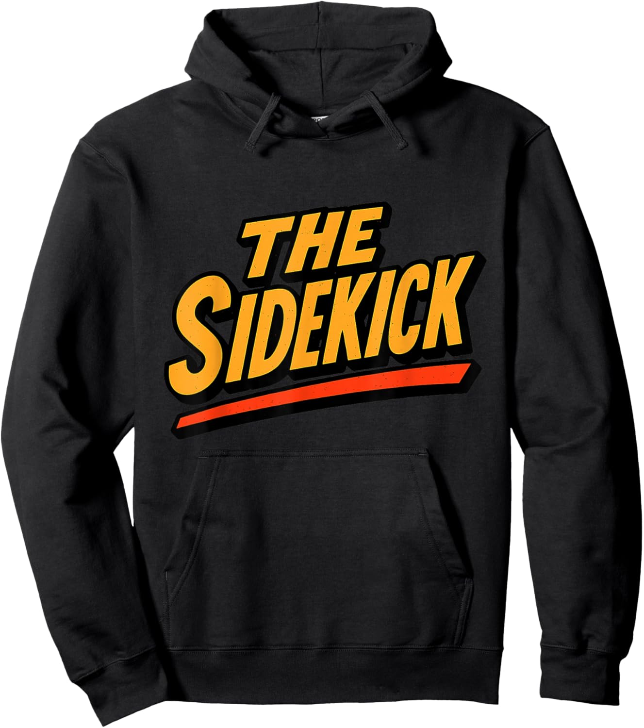 Sidekick Easy Halloween Matching Superhero Costume Dad Mom Hoodie - Hoodie | Black