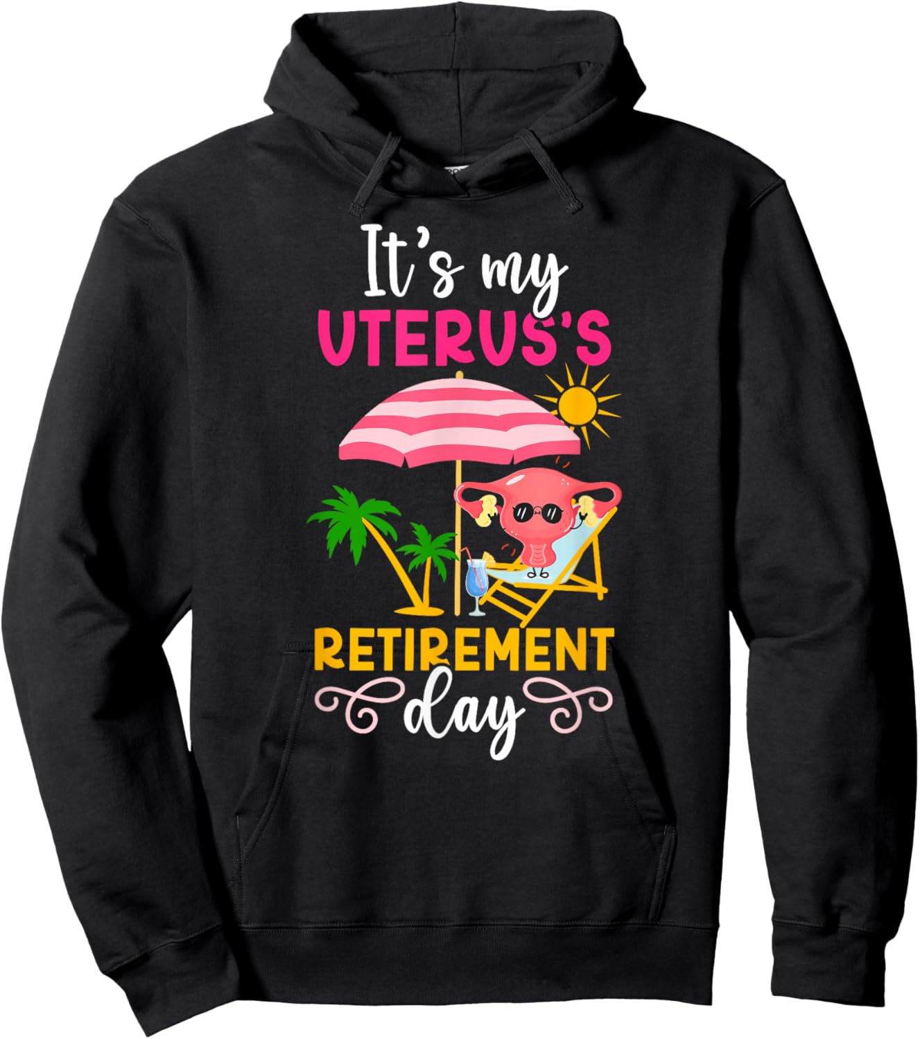 Hysterectomy Recovery Post Hysterectomy Surgery Recovery Hoodie - Hoodie | Black