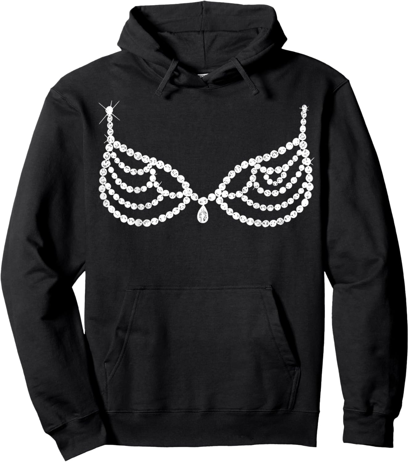 Halloween Costume Show Women Girls Hoodie - Hoodie | Black