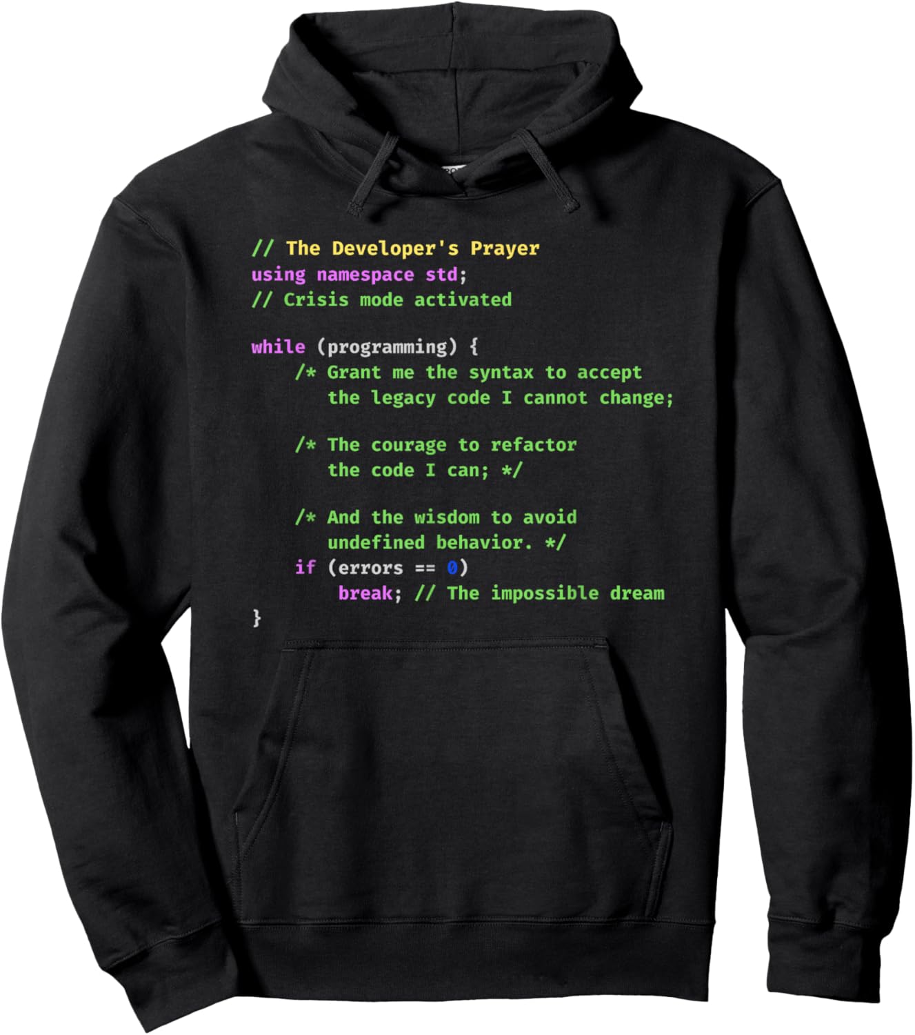 C++ Programmer Computer Science Coding Software Engineer Hoodie - Hoodie | Black