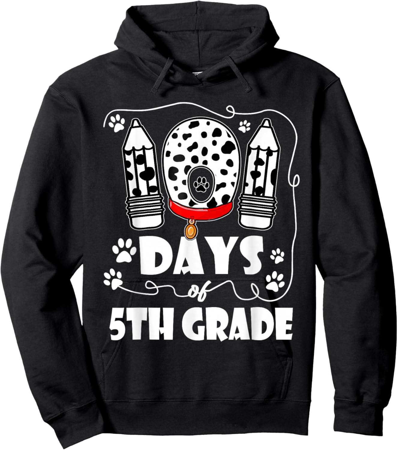 100 Days School 100th Day Students Hoodie - Hoodie | Black