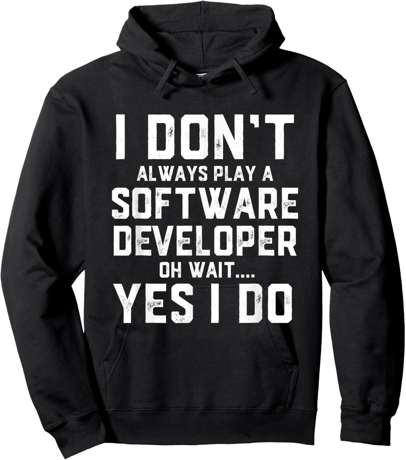 Software Developer Costume Programmer Full Stack Dev Coding Hoodie - Hoodie | Black