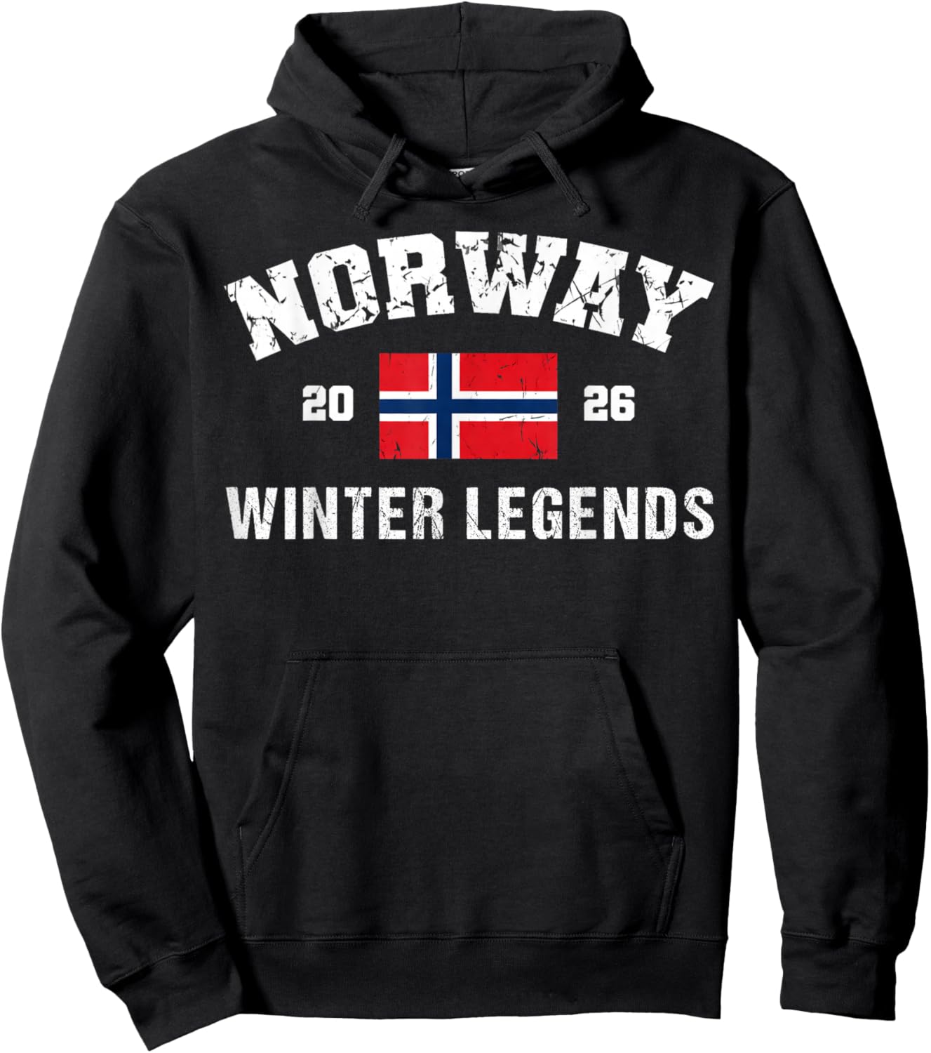 Norway Winter Legends 2026 Alpine Hoodie - Hoodie | Black