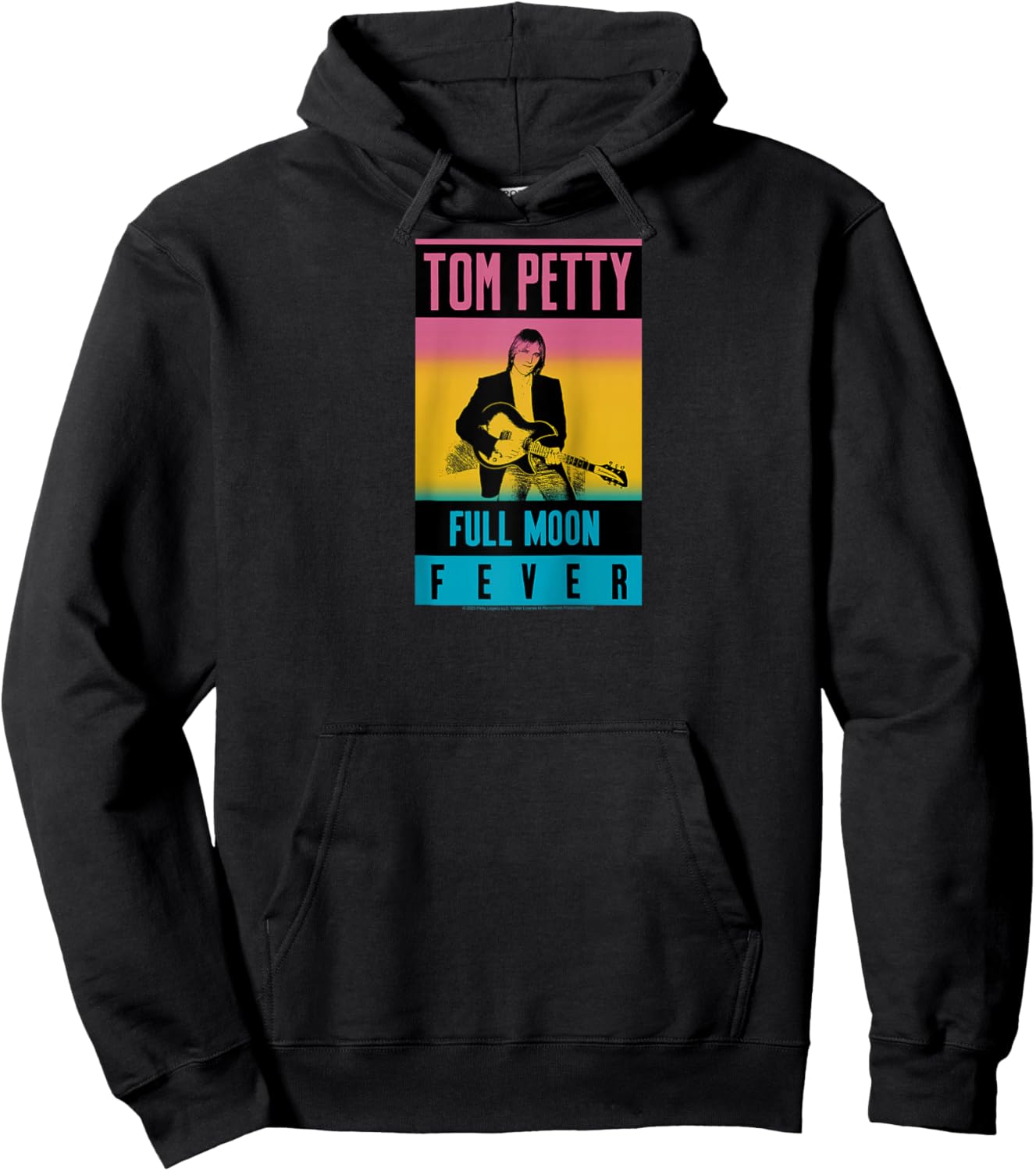 Tom Petty - Full Moon Fever Raglan Baseball Hoodie - Hoodie | Black