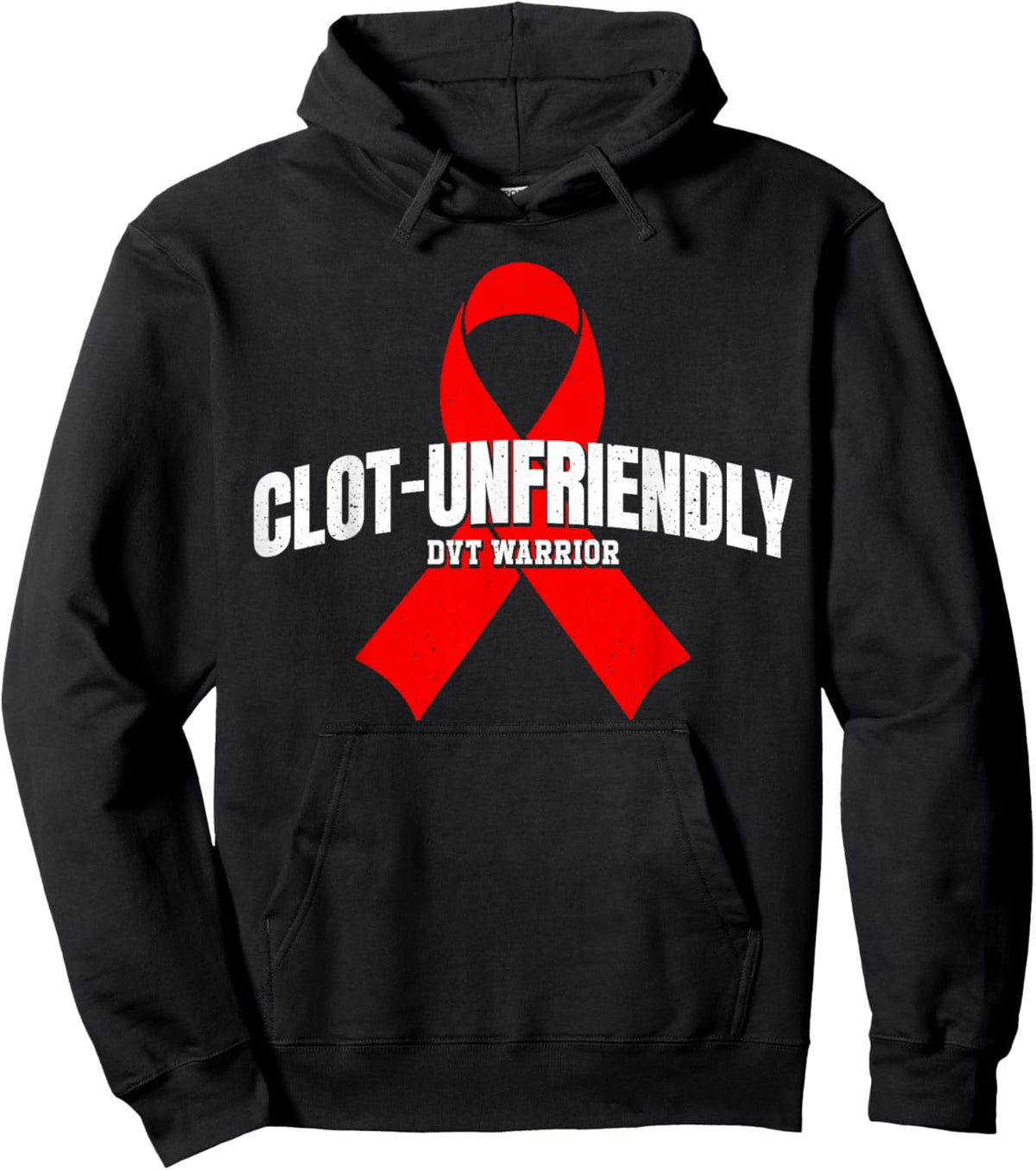 DVT Warrior Deep Vein Thrombosis Hoodie - Hoodie | Black