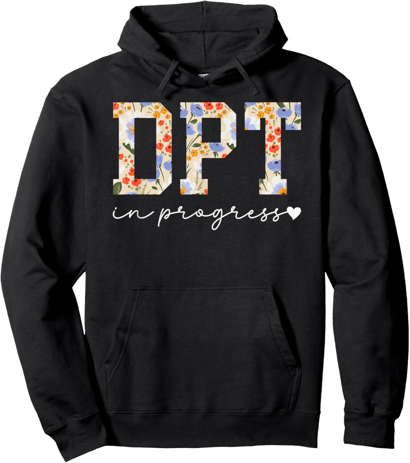 Future DPT in Progress Doctor of Physical Therapy to Be Hoodie - Hoodie | Black