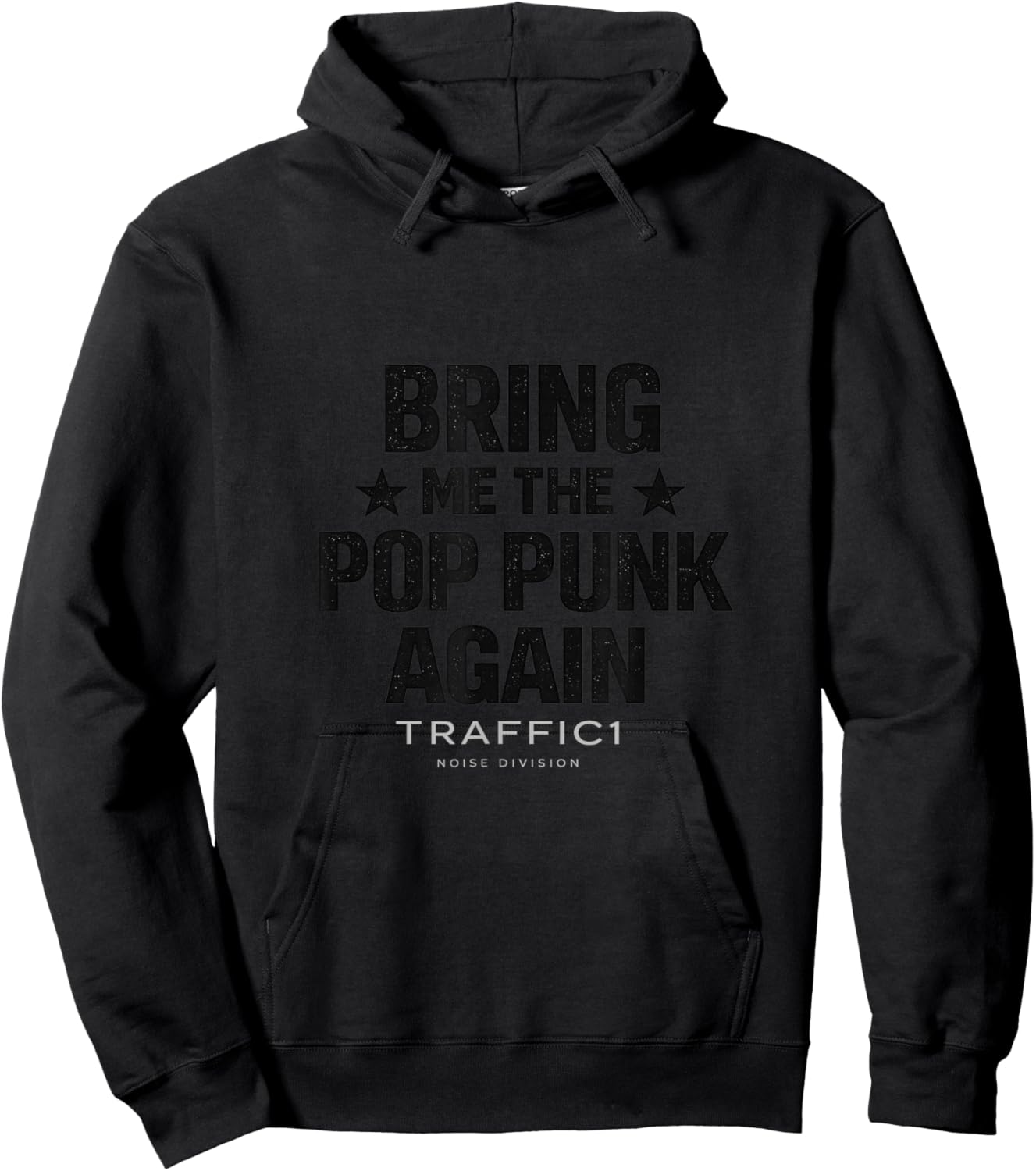 Bring Me Pop Punk Again — Emo Revival Statement Design Hoodie - Hoodie | Black