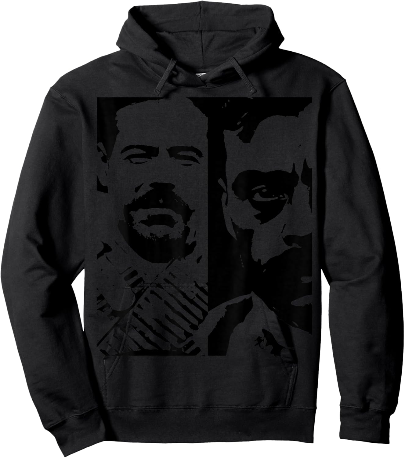 Emiliano Zapata and Francisco Villa Revolution Design Hoodie - Hoodie | Black