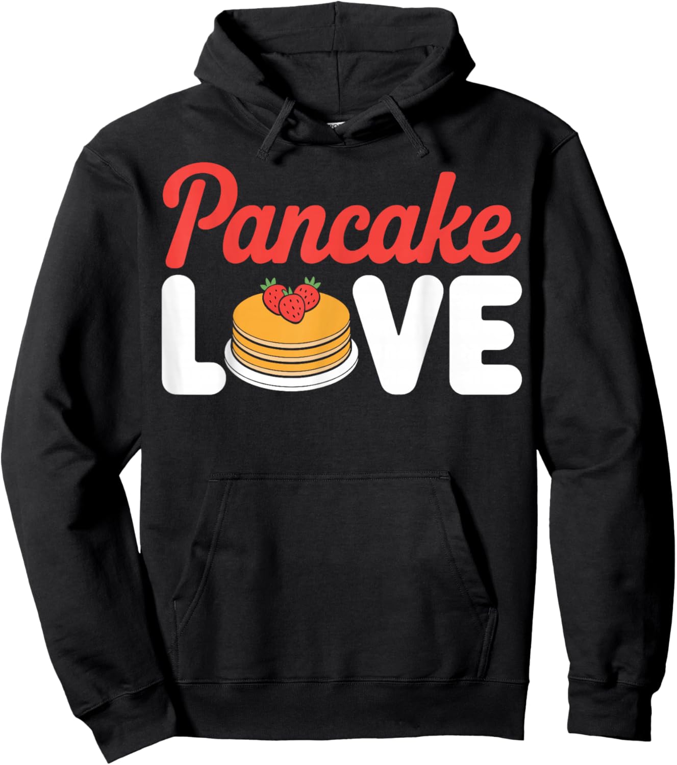 Love Pancake Maker Chefs Hoodie - Hoodie | Black