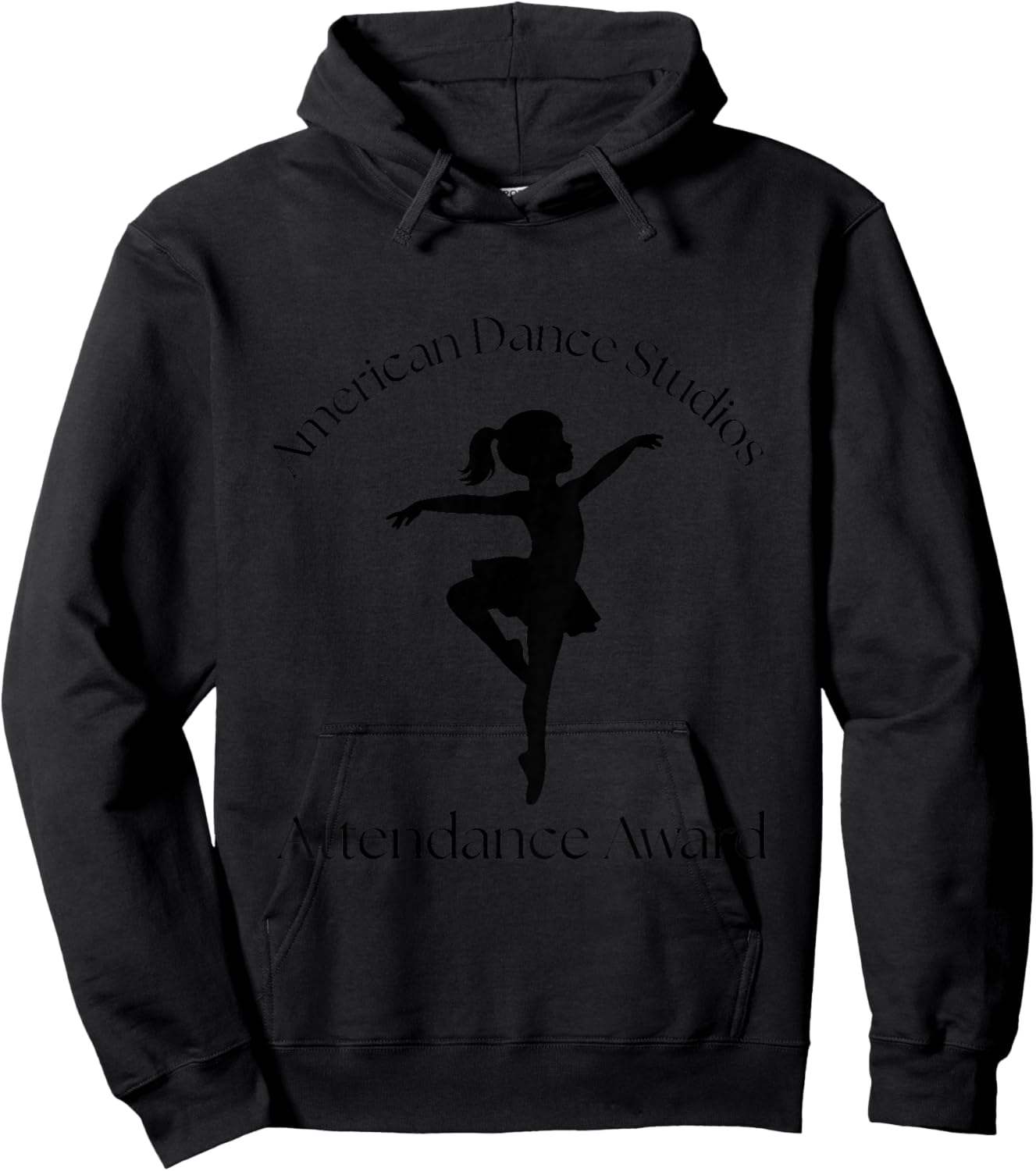 Kids Attendance Award Student Merchandise Hoodie - Hoodie | Black