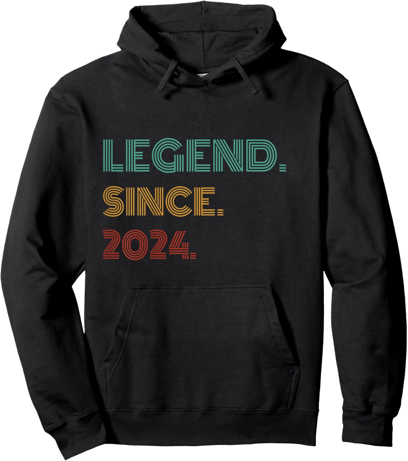 Kids 2 Years Old Legend Since 2024 2nd Birthday Hoodie - Hoodie | Black