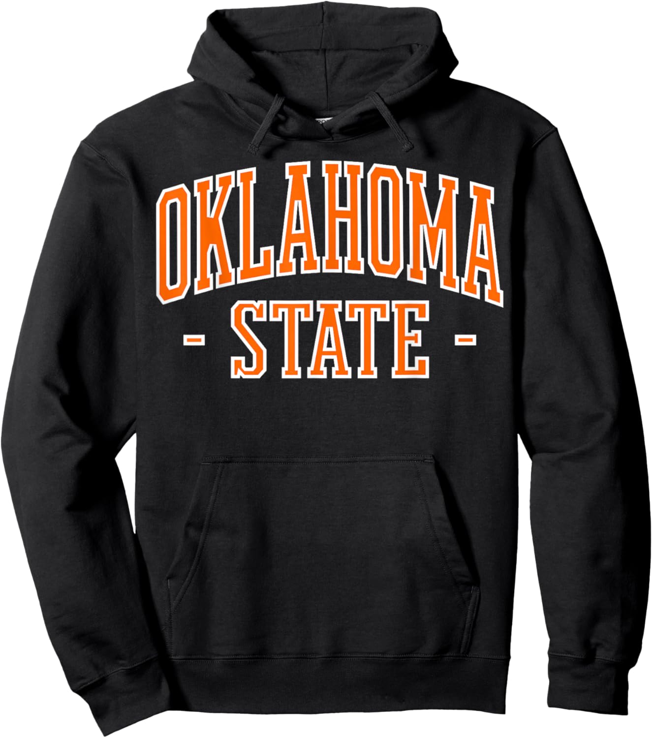 Oklahoma State Pride Classic Oklahoma Vintage Hoodie - Hoodie | Black