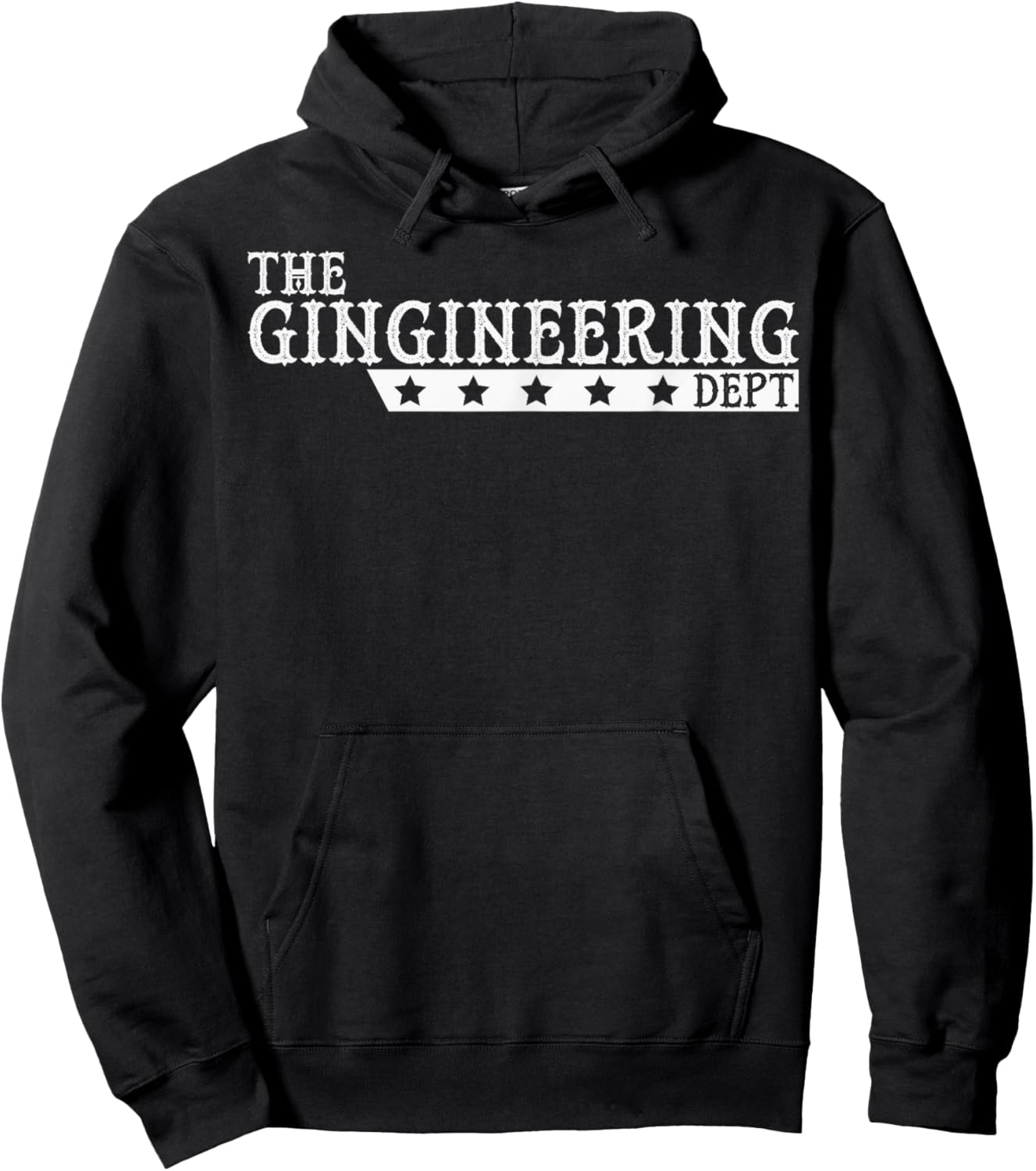 Black and White Hoodie - Hoodie | Black