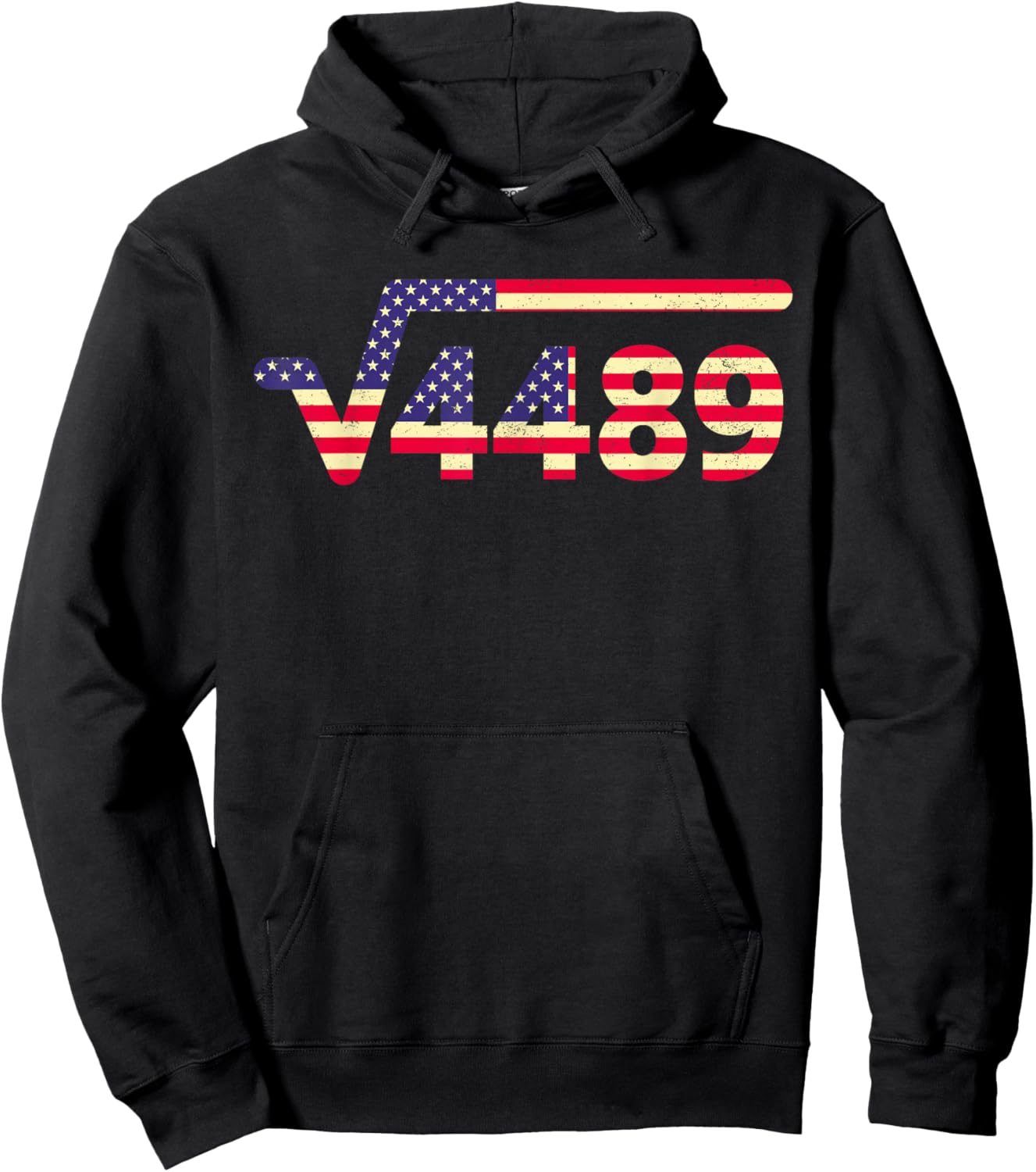 USA American Flag 6 7 Meme Hoodie - Hoodie | Black
