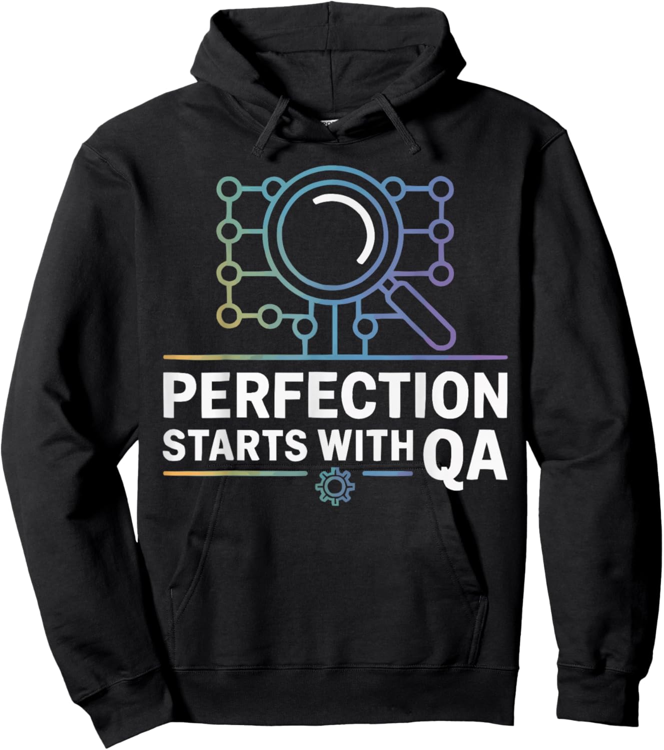 Quality Assurance Software Tester Job Profession QA Tester Hoodie - Hoodie | Black