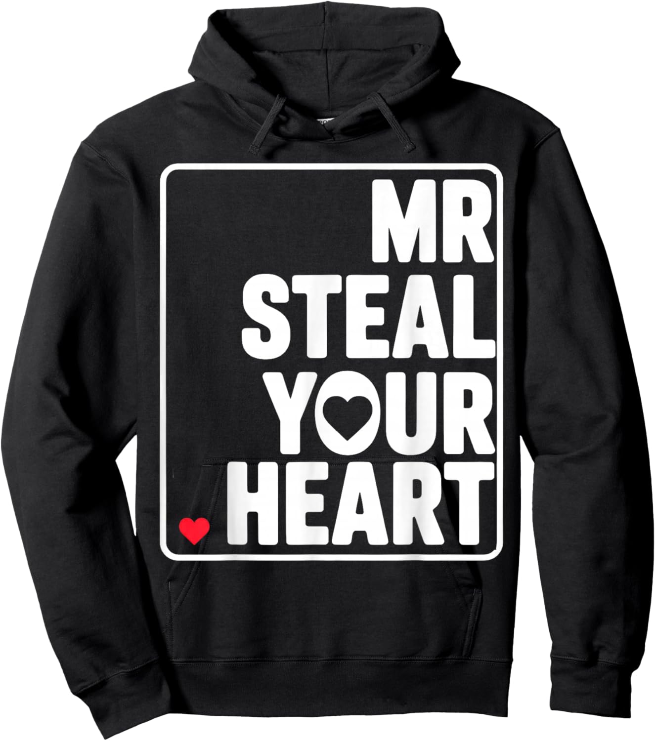 Mr Steal Your Heart Hoodie - Hoodie | Black