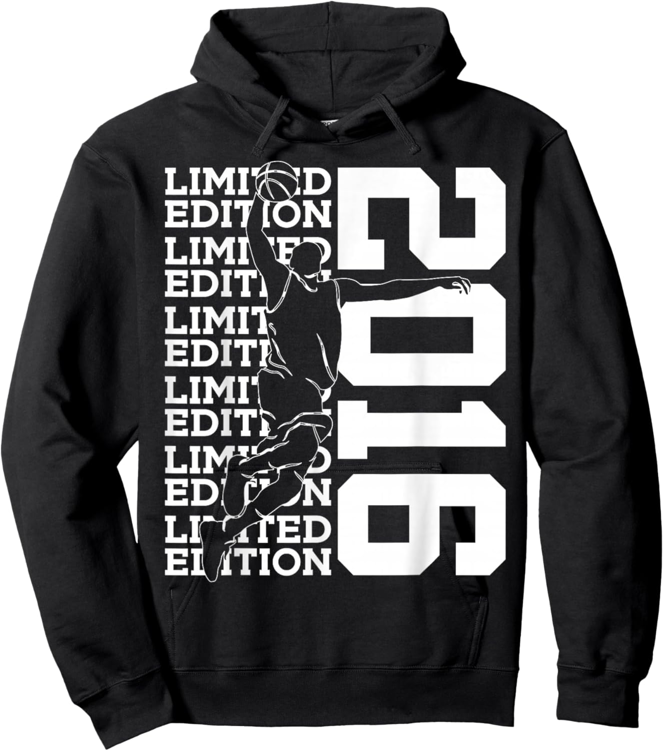 Limited Edition 2016 Basketball 10TH Birthday Hoodie - Hoodie | Black
