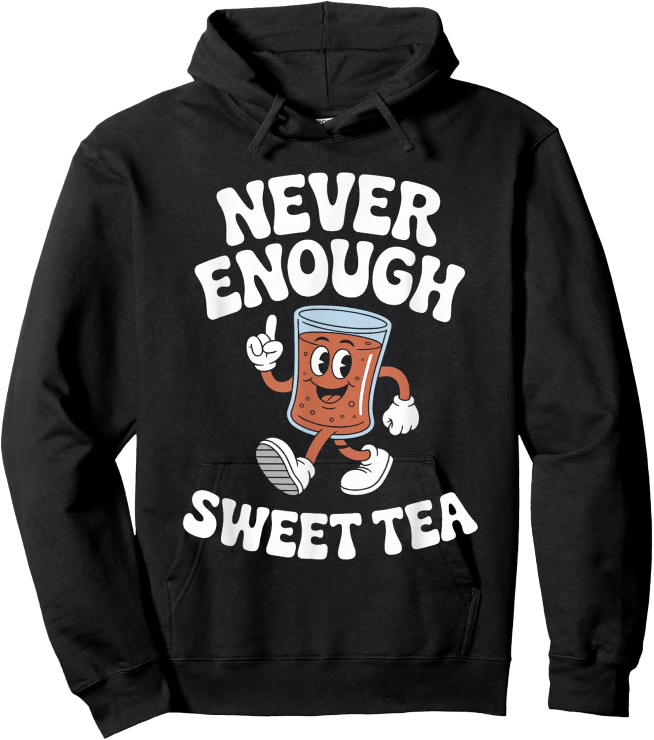 Funny Sweet Tea Retro Hoodie - Hoodie | Black