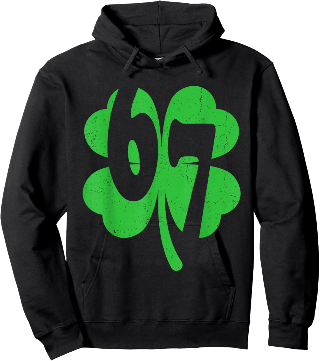 Six Seven 67 Shamrock St Paddy's Kid Boys St Patrick's Day Hoodie - Hoodie | Black