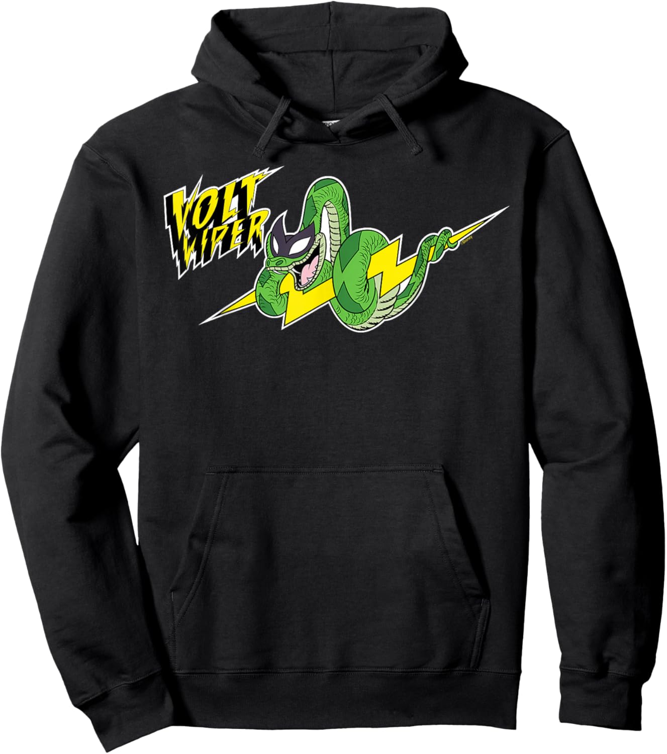 Disney Zootopia 2 Volt Viper Logo Gary De'Snake Costume Hoodie - Hoodie | Black