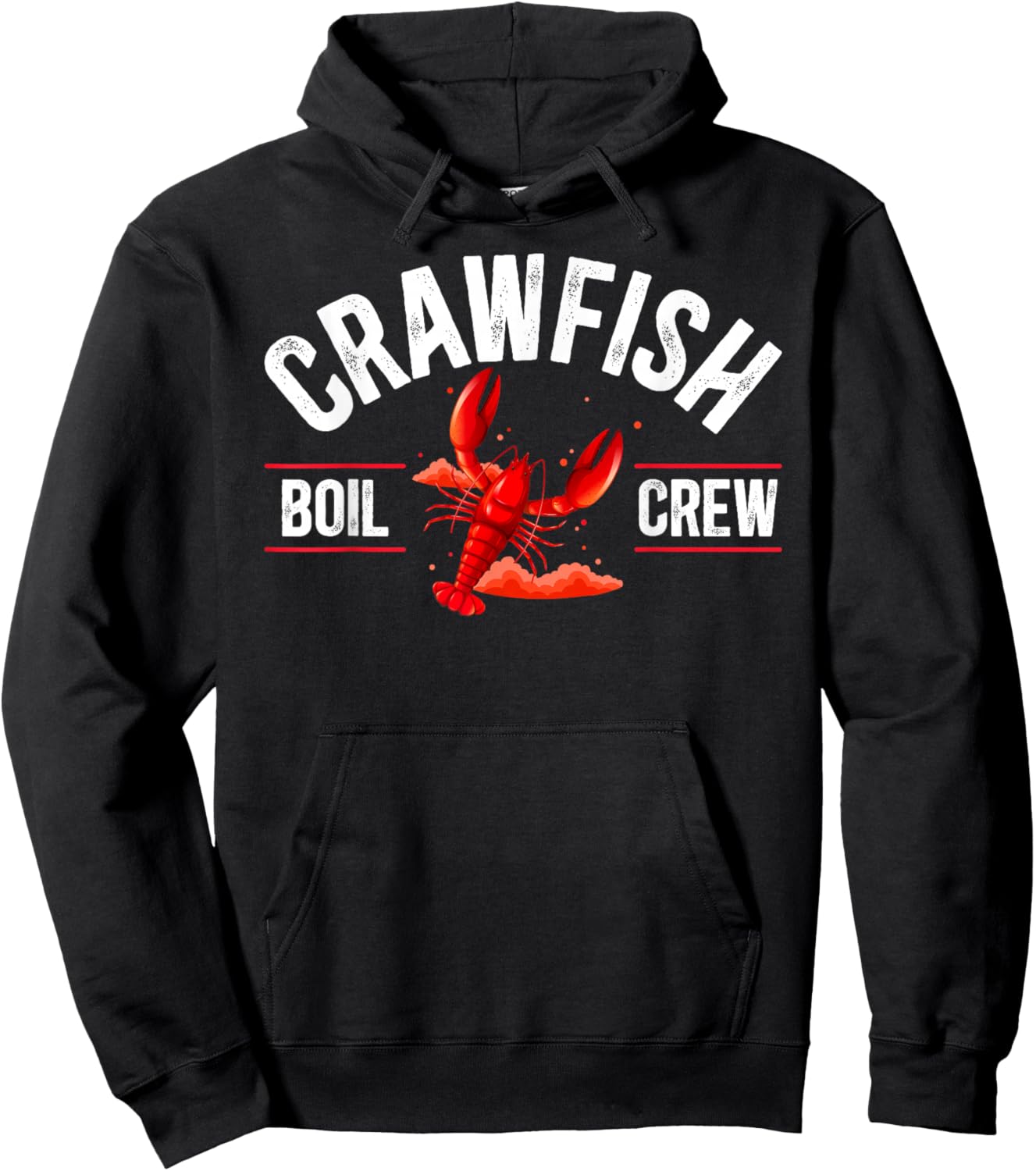 Crawfish Boil Crew Crawfish Lover Squad Hoodie - Hoodie | Black